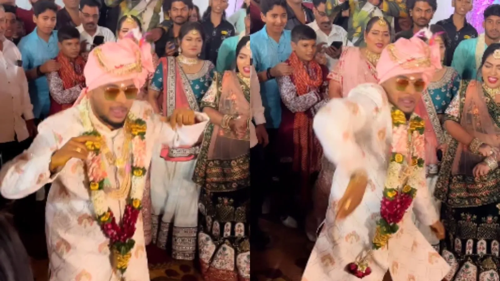 VIDEO: बहुत जोर से आई शादी, फर्राटे से निकला 'दूल्हा डांस', लोग बोले- पहली बार दुल्हन को देखा शांत