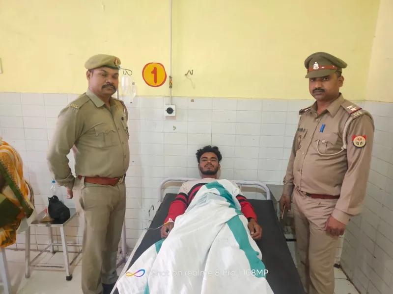 रायबरेली: पुलिस मुठभेड़ में दो बदमाशों के पैर में लगी गोली, चोरी के मामले में चल रहे थे फरार 