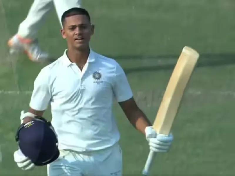 Irani Cup : यशस्वी जायसवाल ने रचा इतिहास, ईरानी ट्रॉफी में दोहरा शतक जड़ने वाले पहले बने बल्लेबाज  