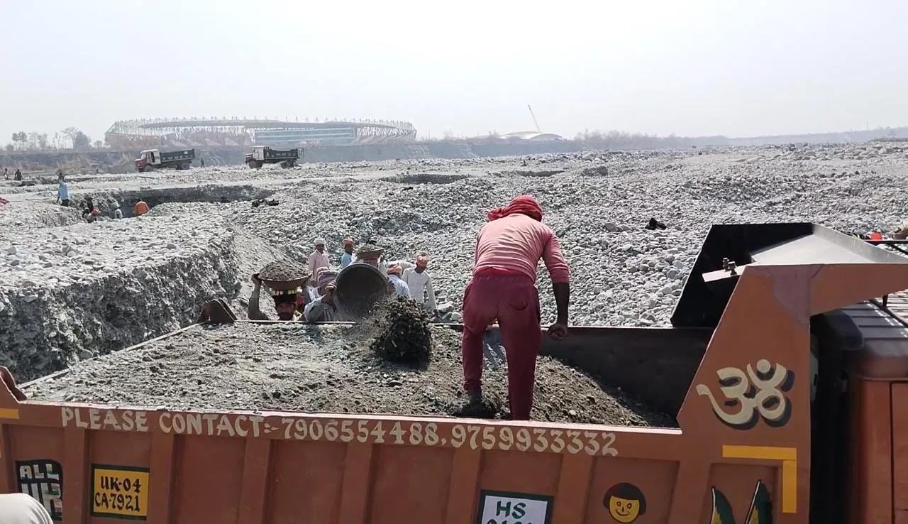 हल्द्वानी: खनन से इस छमाही रिकॉर्ड आमदनी, 456.63 करोड़ की हुई आय