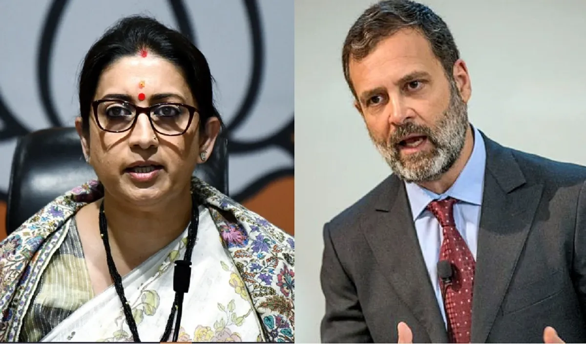 राहुल गांधी की टिप्पणी ने किया देश की लोकतांत्रिक संस्थाओं का अपमान: स्मृति ईरानी