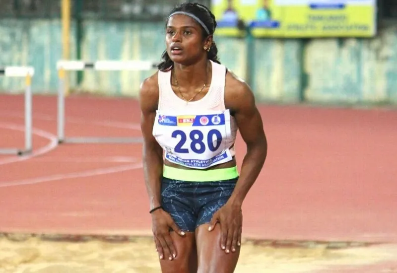 त्रिकूद खिलाड़ी ऐश्वर्या बाबू पर चार साल का प्रतिबंध, अपील के लिए 21 दिन का समय 