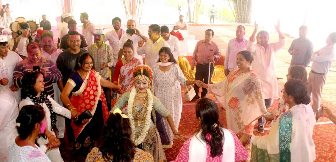 हल्द्वानीः उत्तराखंड श्रमजीवी पत्रकार यूनियन ने धूमधाम से मनाया होली महोत्सव