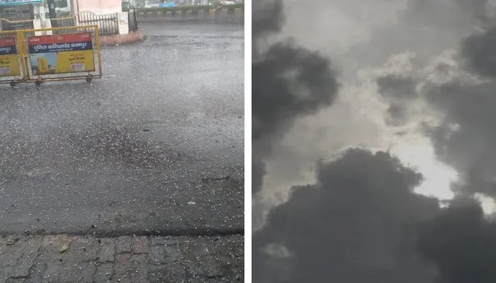 Weather Update News : तेज बारिश के साथ गिरे ओले, यहां जानें- कानपुर समेत आसपास जिलों के मौसम का हाल
