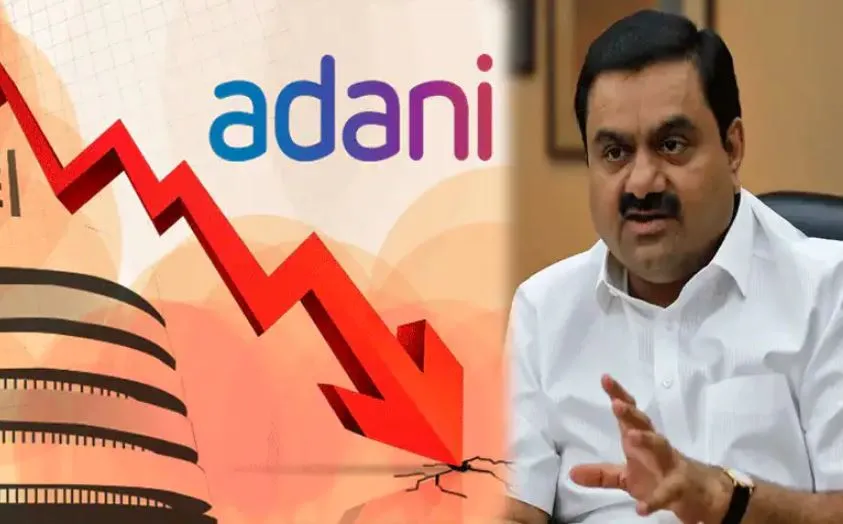 Adani Group की सभी सूचीबद्ध कंपनियों के शेयरों में गिरावट, अडाणी एंटरप्राइजेज 7% से अधिक टूटा