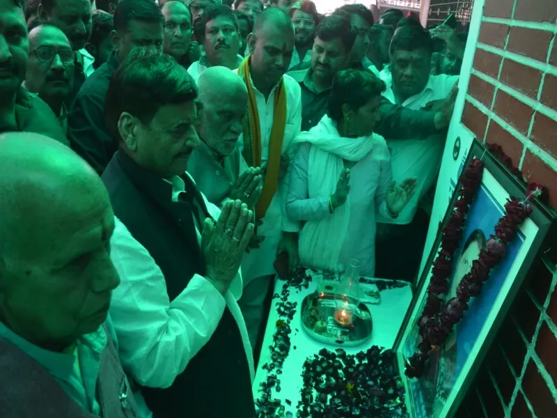 जनता ही नहीं भाजपा ने भगवान राम को भी दिया धोखा : शिवपाल यादव 