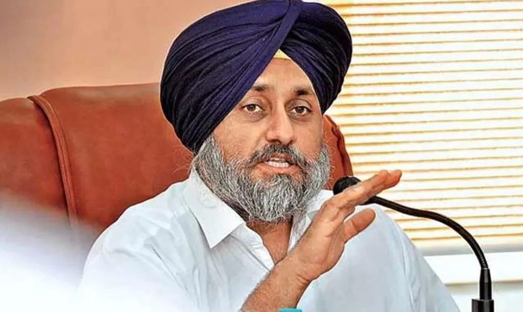 मान अपनी नाकामियों को छुपाने के लिए कर रहे निर्दोष सिखों के खिलाफ कार्रवाई: सुखबीर सिंह बादल