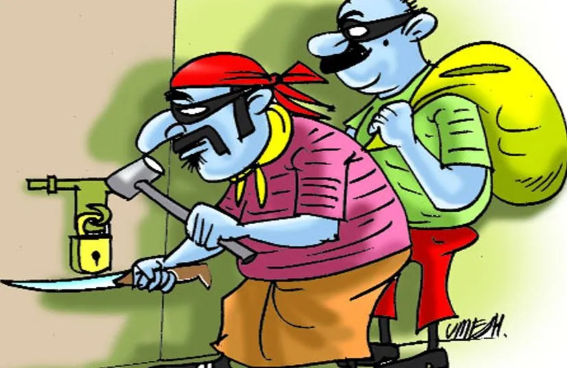 शाहजहांपुर: दो मकानों मे चोरों ने बोला धावा, नगदी समेत हजारों के जेवर चोरी