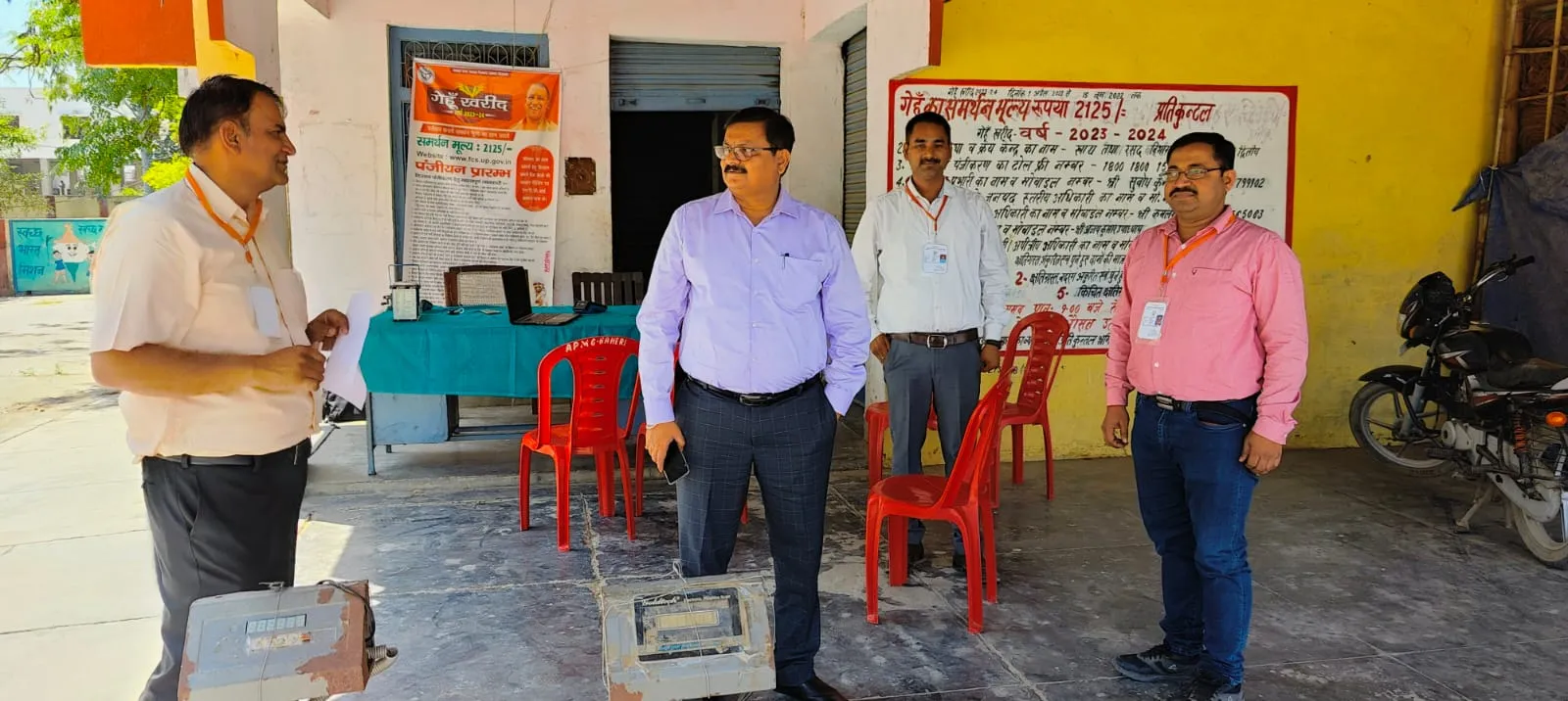 बरेली: सरकारी क्रय केंद्रों पर 485 क्विंटल हुई गेहूं की खरीद