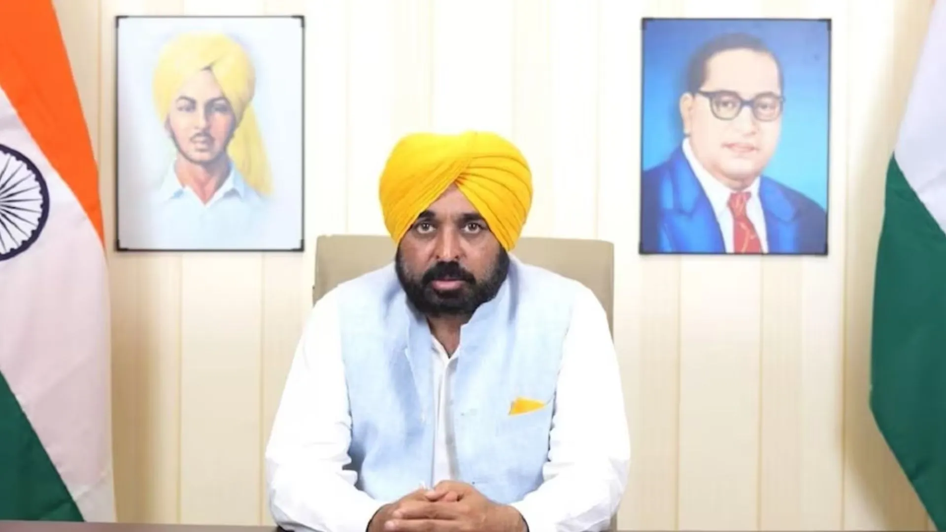 भगोड़े अमृतपाल की गिरफ्तारी पर बोले CM मान, 'हम चाहते तो उसी दिन पकड़ लेते, लेकिन खून खराबा नहीं चाहते थे'