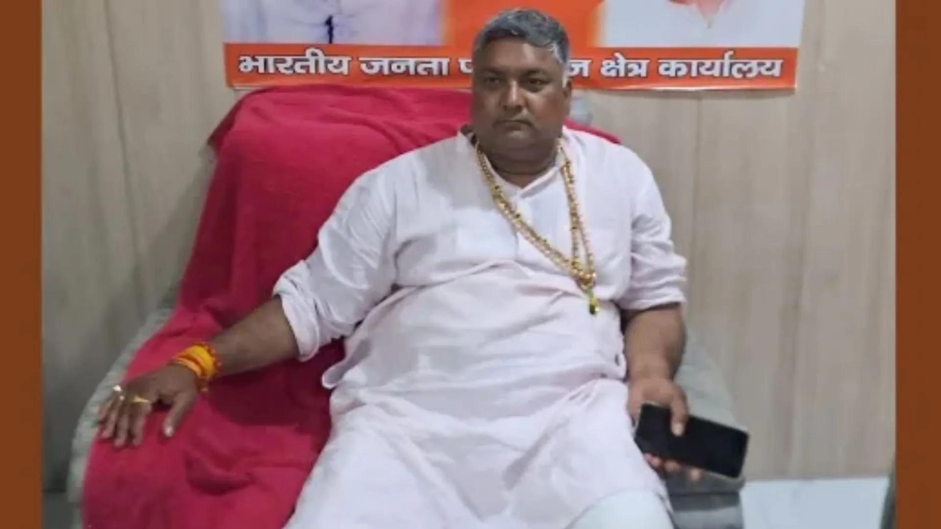 दुर्विजय सिंह शाक्य पहुंचे बरेली, भाजपाइयों ने किया स्वागत
