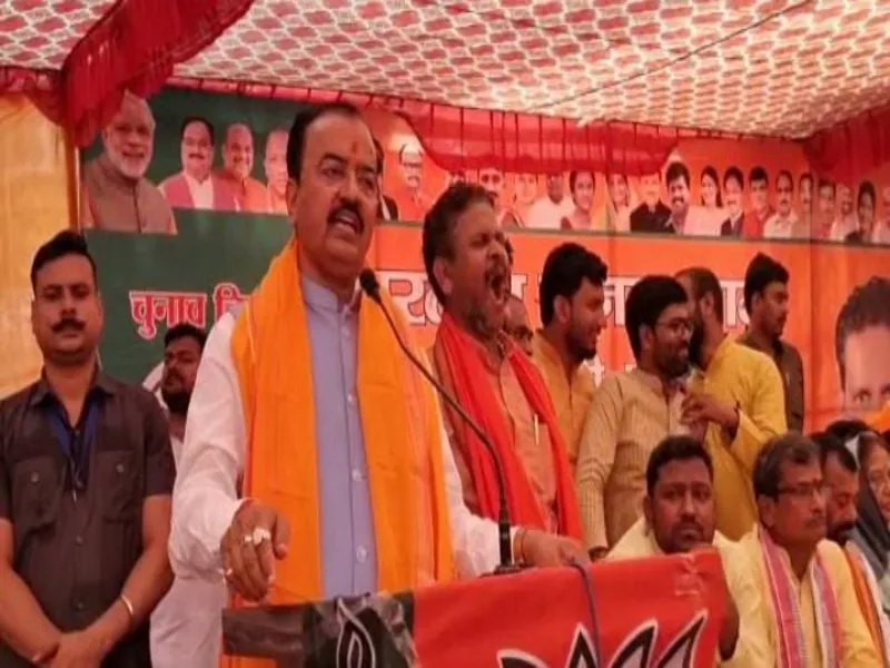 प्रयागराज पहुंचे डिप्टी CM केशव मौर्य, कहा - पूरे उत्तर प्रदेश में खिलेगा कमल