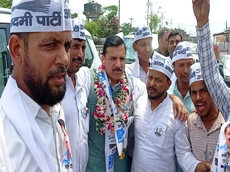 आम आदमी पार्टी ने बेटियों का शुरू से दिया साथ :संजय सिंह 