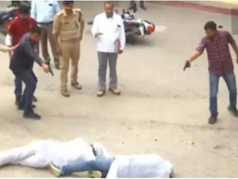 Atiq- Ashraf Murder Scene Recreation : काल्विन अस्पताल में फिर चली गोलियां, परखी गई पुलिस की अव्यवस्था    