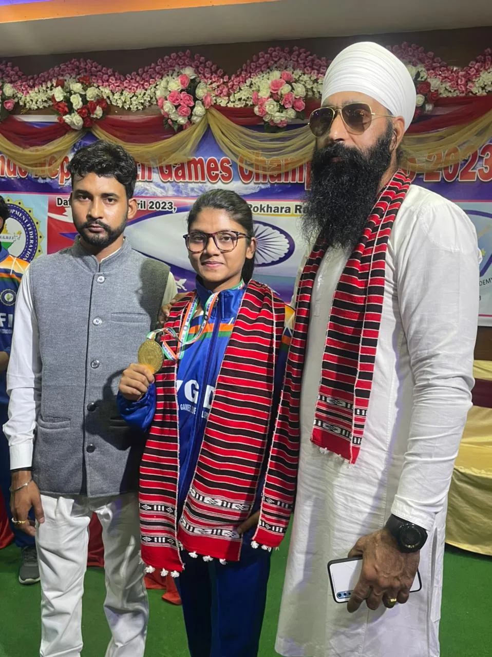 बरेली कालेज की छात्रा ने नेपाल में जीता स्वर्ण