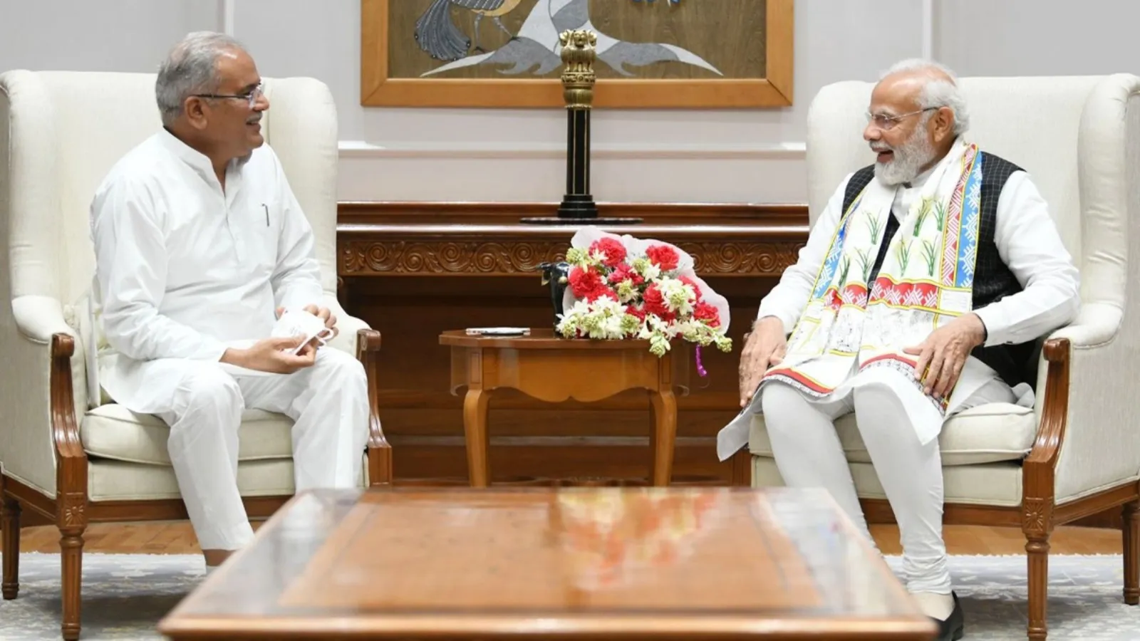 छत्तीसगढ़ : सीएम बघेल ने नेता प्रतिपक्ष को लिखी चिट्ठी, पीएम मोदी से मुलाकात में इन मांगों पर चर्चा की अपील की