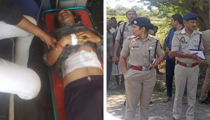 Auraiya News : बाइक सवार बदमाशों ने दिनदहाड़े ताबड़तोड़ फायरिंग कर फैलाई दहशत, पेट में गोली लगने से युवक घायल
