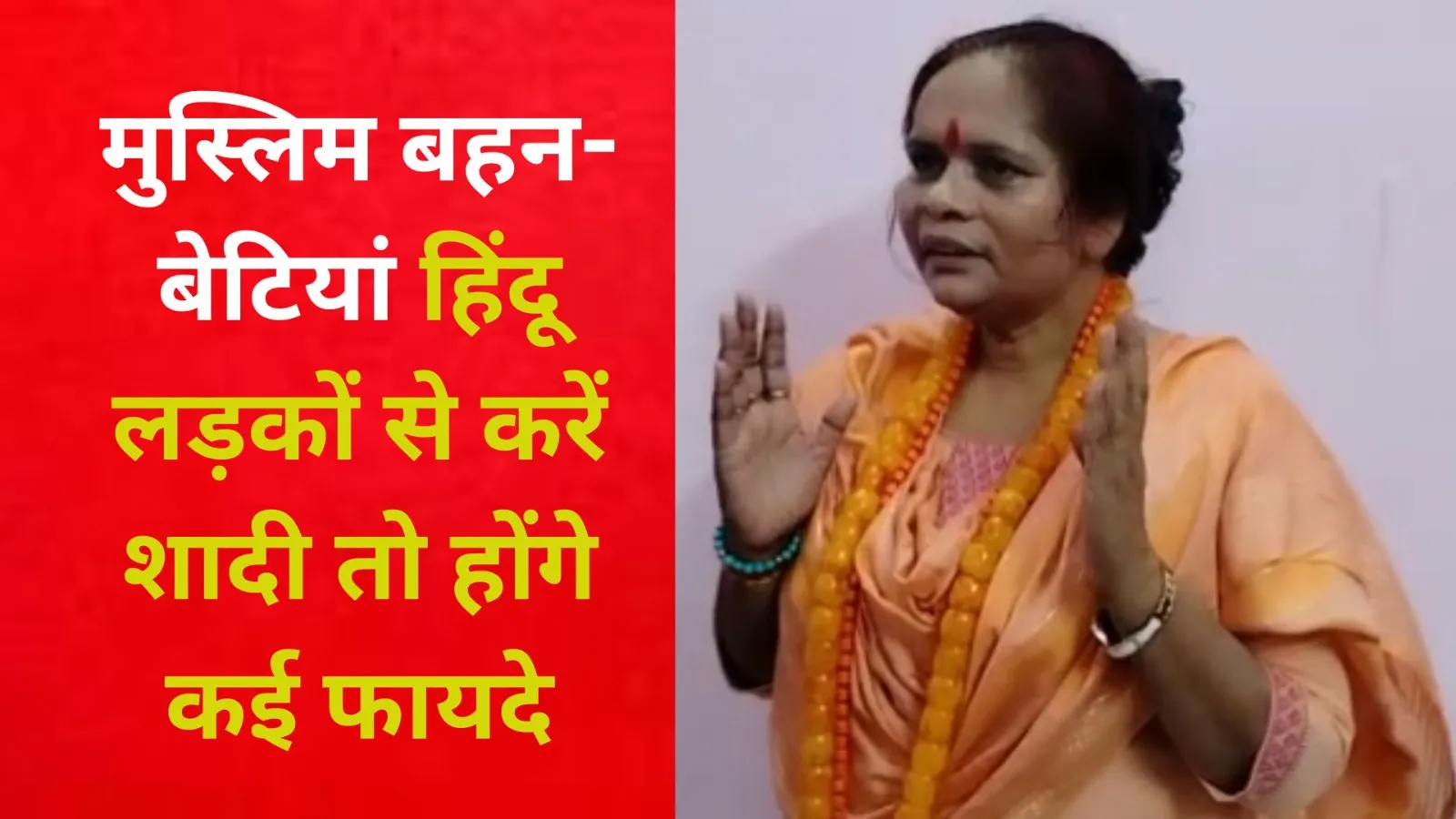 Video : बरेली में साध्वी प्राची बोलीं- मुस्लिम बहन-बेटियां हिंदू लड़कों से करें शादी तो होंगे कई फायदे, पीर फकीर हैं साईं...भगवान नहीं