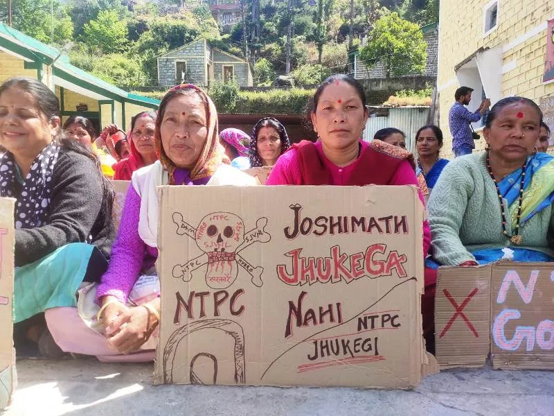 जोशीमठ: आने वाले मानसून में जोशीमठ शहर को हो सकता है गंभीर खतरा