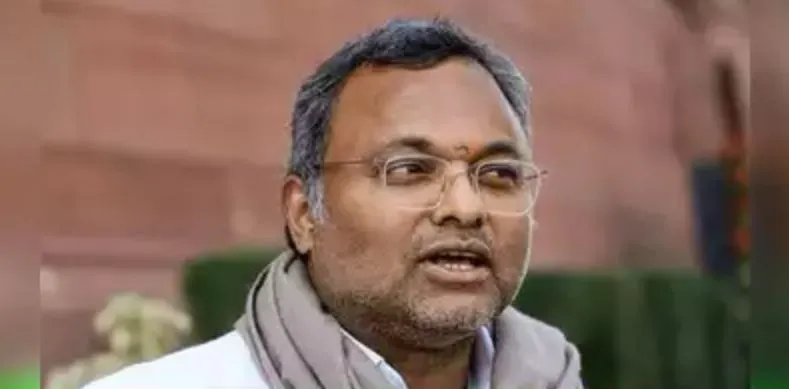 Inx media pmla मामला: ED ने की कांग्रेस सांसद कार्ति चिदंबरम की 11.04 करोड़ रुपये की सम्पत्ति कुर्क