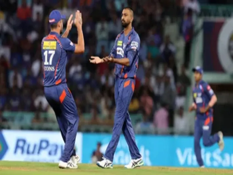 Tata IPL 2023: कृणाल पंड्या के हरफनमौला प्रदर्शन से लखनऊ सुपर जाइंट्स ने सनराइजर्स को हराया 