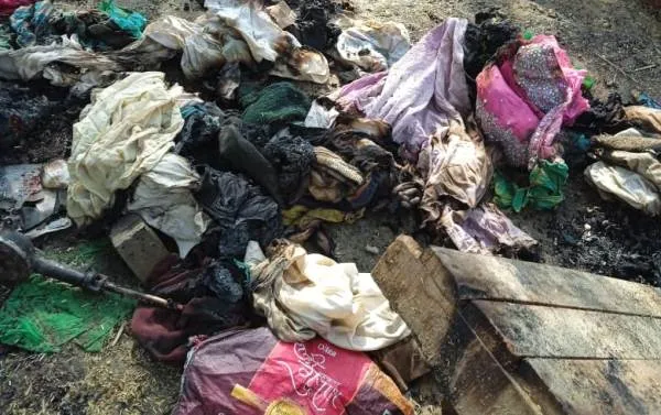 रायबरेली : आग लगने से सात घरों की गृहस्थी जली, हुआ लाखो का नुकसान