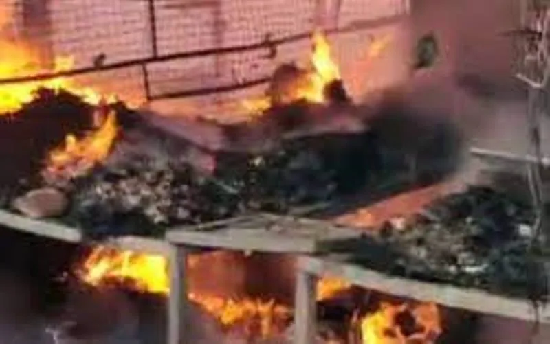 ओडिशा के क्योंझर में आग लगने से 69 दुकानें जलीं 