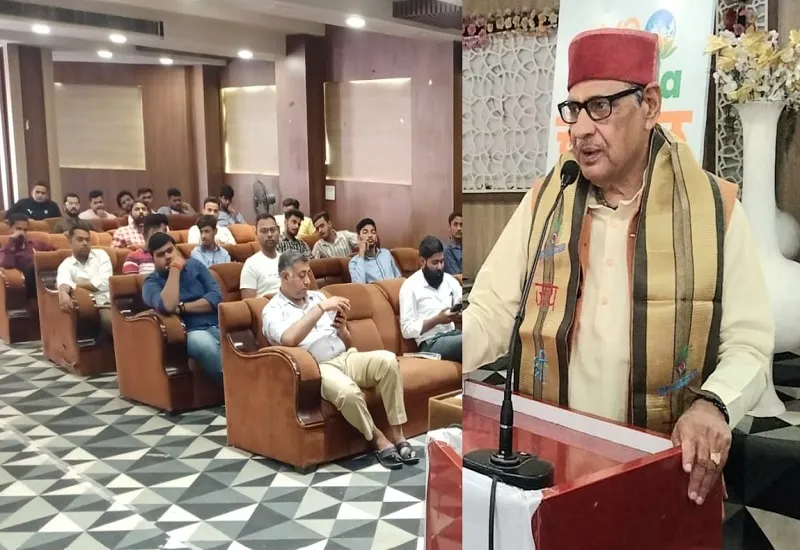 मुरादाबाद : विश्व की 75 फीसदी आबादी का नेतृत्व कर रहा भारत का युवा-डॉ. जयपाल सिंह व्यस्त