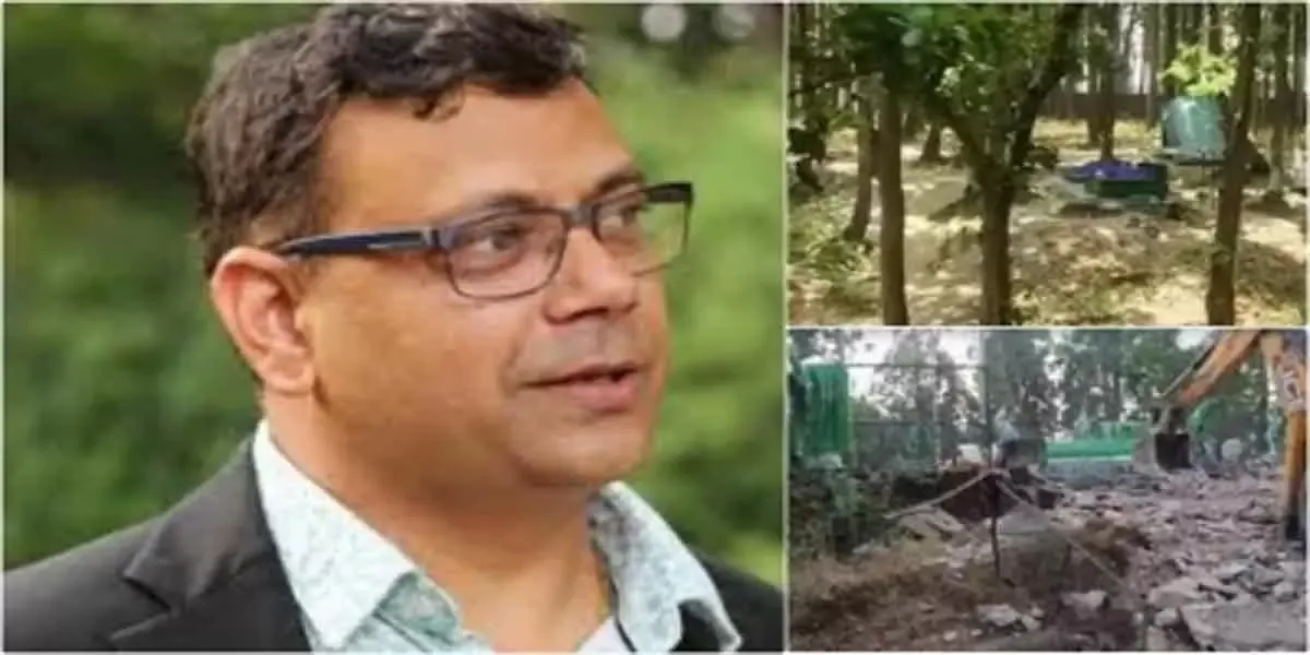हल्द्वानी: जंगलों में धर्म की आड़ पर हो रहे अतिक्रमण पर रोक लगाएं - डा.धकाते