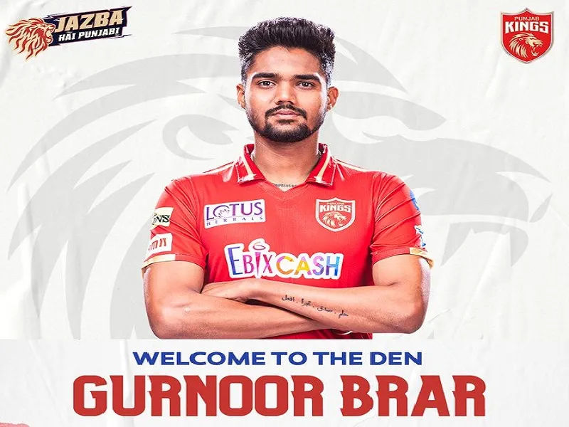 IPL 2023 : पंजाब किंग्स में बदलाव, Raj Angad Bawa की जगह Gurnoor Brar को टीम में किया शामिल 