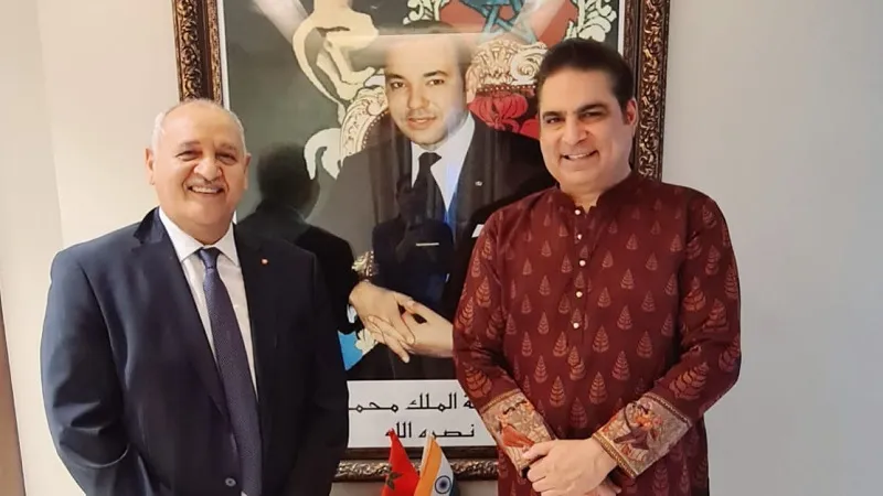 दिल्ली में मोरक्को और पेरू के राजदूत से मिले नवेद मियां, रामपुर आने की जताई इच्छा