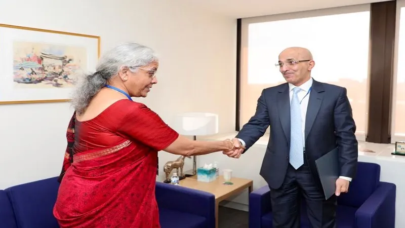 सीतारमण ने की सऊदी अरब के वित्त मंत्री से भेंट, विश्व बैंक के क्रमिक विकास की रूपरेखा पर की चर्चा 