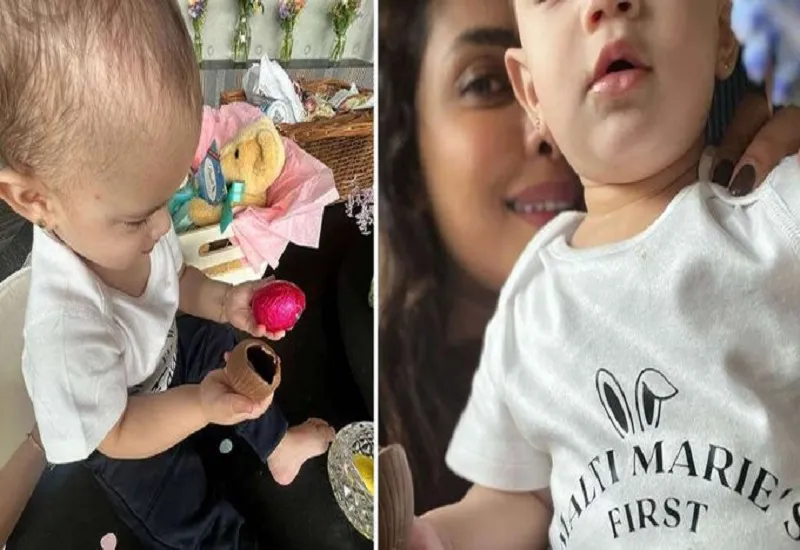 PHOTOS : प्रियंका चोपड़ा ने बेटी मालती संग मनाया ईस्टर, फ्लोरल आउटफिट में ट्वीनिंग करती दिखीं एक्ट्रेस 