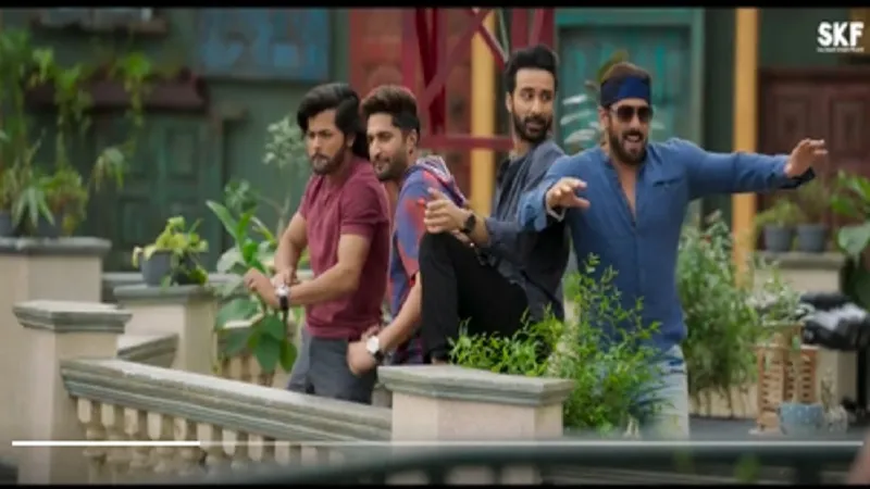 फिल्म किसी का भाई किसी की जान का BTS Viral Video, धमाकेदार एक्शन करते नजर आए सलमान खान
