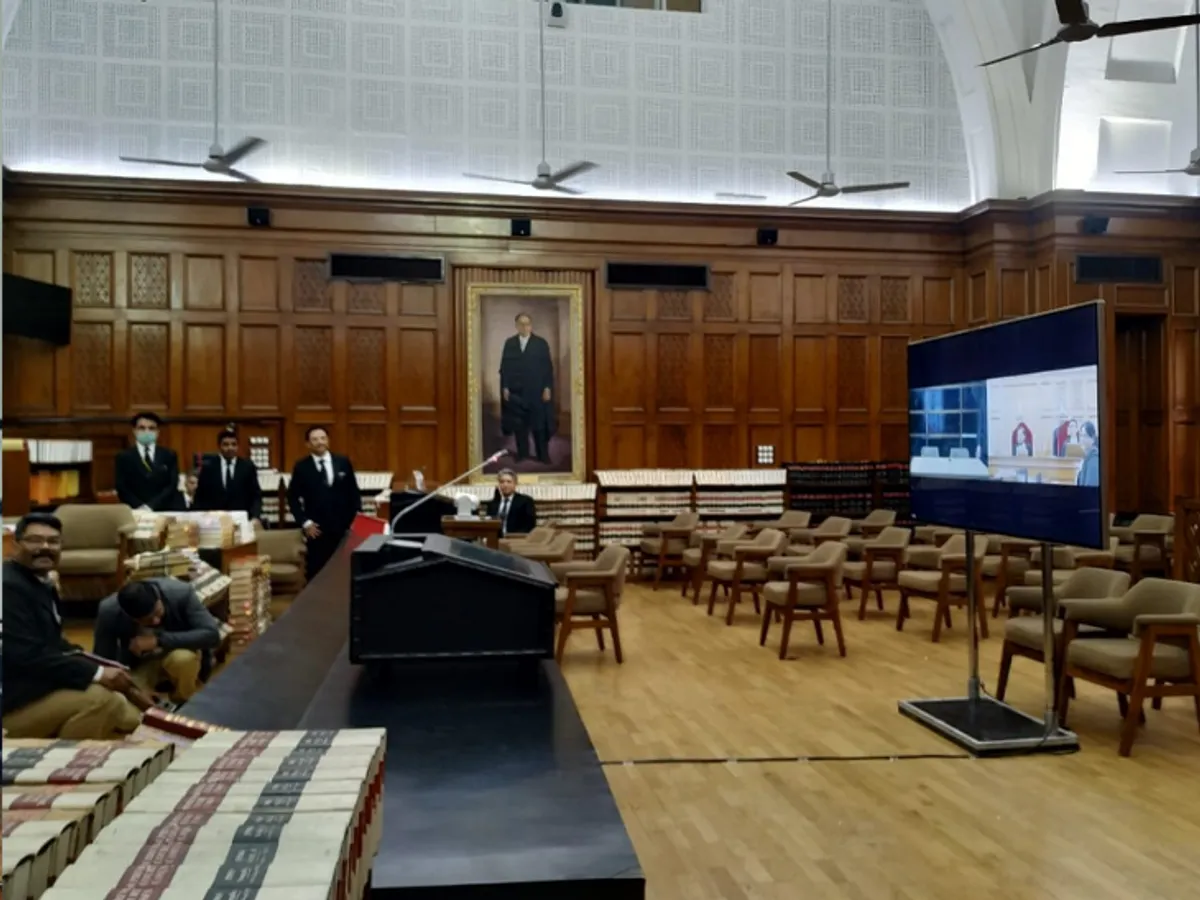Covid-19 : बढ़ते मामले की वजह से कोर्ट वीडियो कॉन्फ्रेंसिंग के जरिए दलीलें सुनने को तैयार