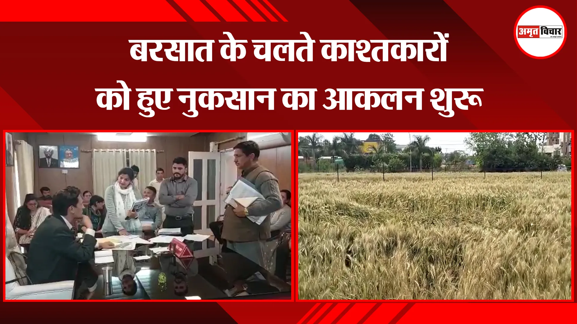 हल्द्वानी: बरसात के चलते काश्तकारों को हुए नुकसान का आकलन शुरू