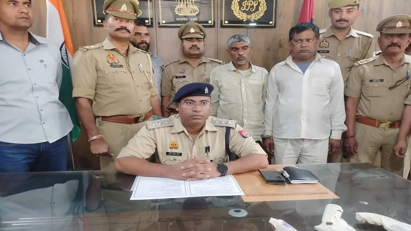संभल: पुलिस ने किया अवैध शस्त्र फैक्ट्री का भंडाफोड़, दो गिरफ्तार