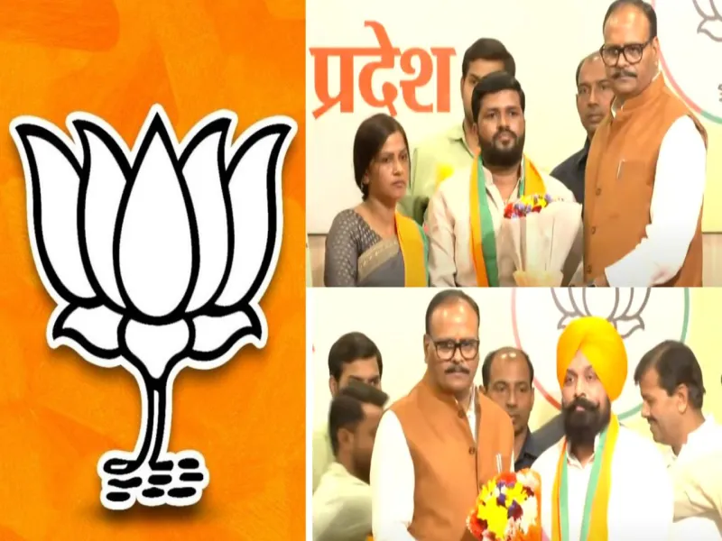लखनऊ: निकाय चुनाव से पहले ब्रजेश पाठक ने लगाई सपा-कांग्रेस में सेंध, दर्जनों नेता बीजेपी में हुए शामिल