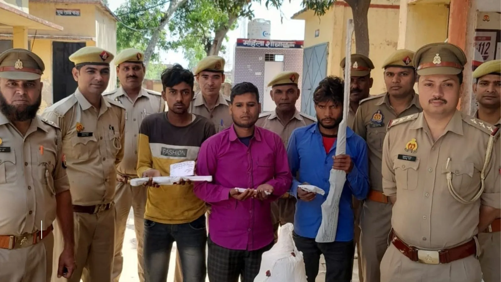 बरेली: रात में नकब लगाकर चोरी करने वाले तीन अभियुक्त गिरफ्तार, चुराया गया माल हुआ बरामद