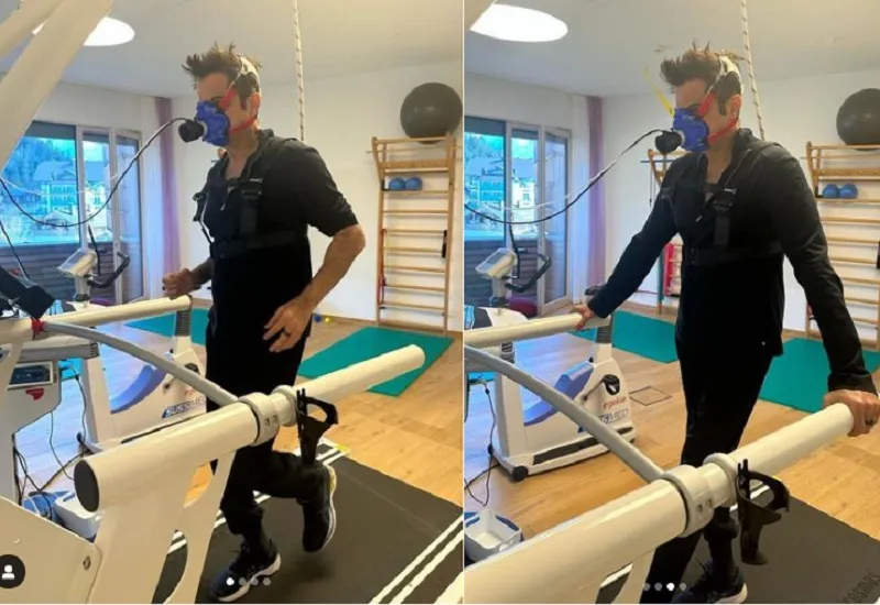 VIDEO : ऑक्सीजन मास्क पहन अनिल कपूर ने किया वर्कआउट, कहा- मैं फिट रहने की कोशिश करता हूं