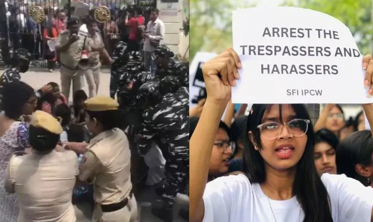 छात्र संगठन का दावा- आईपी कॉलेज के बाहर 15 कार्यकर्ता हिरासत में लिए गए, पुलिस का इनकार 