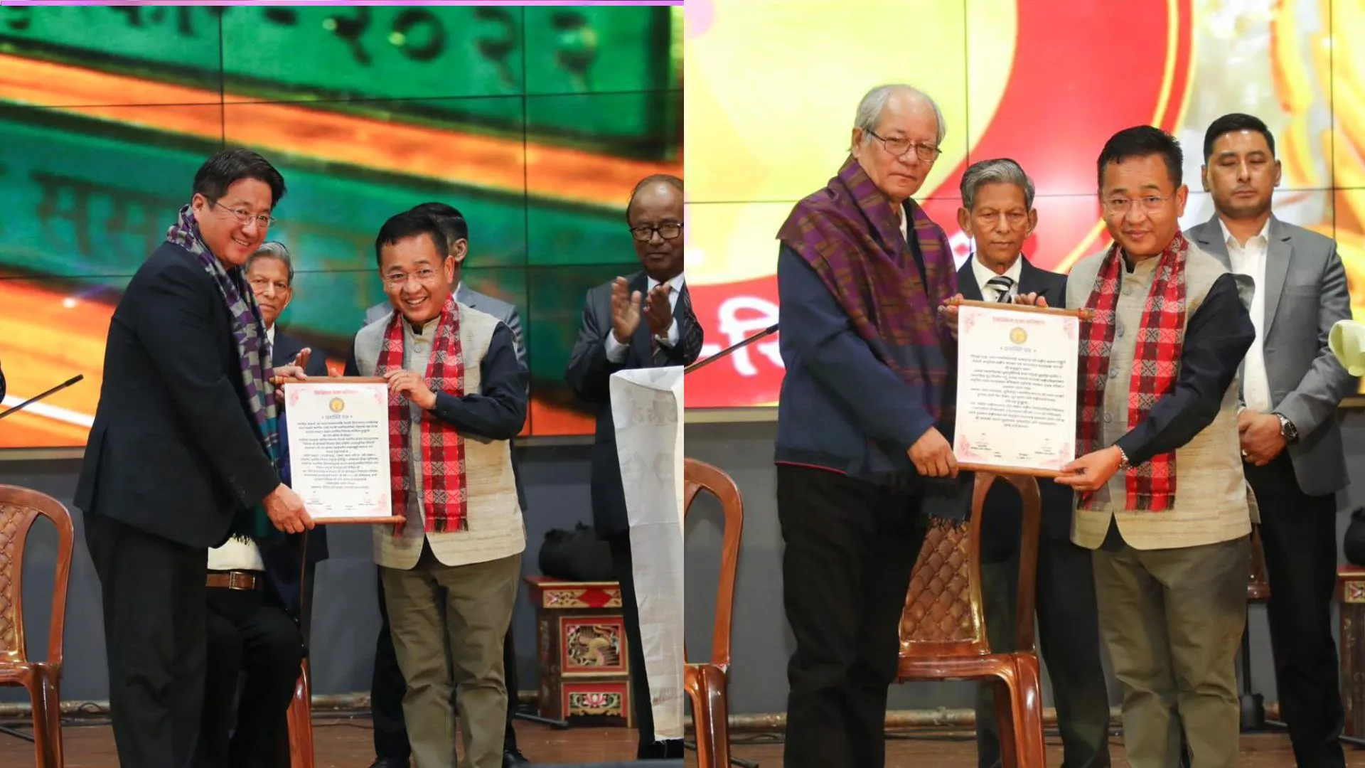 सिक्किम के मुख्यमंत्री पीएस तमांग ने कला और साहित्य के लिए सौंपे पुरस्कार 