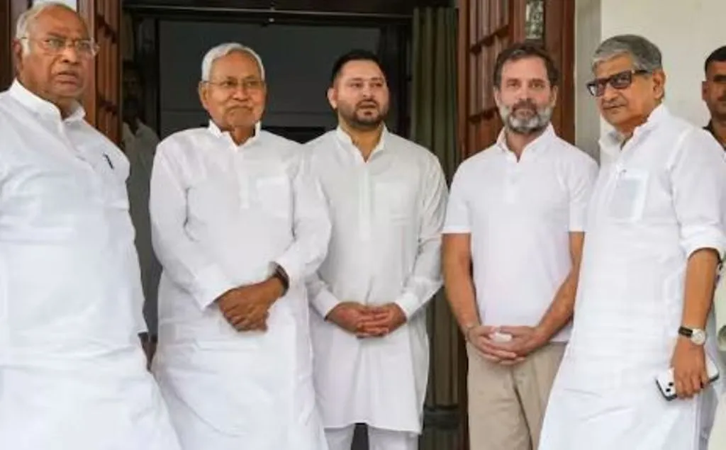 कांग्रेस नेतृत्व के साथ नीतीश की बैठक, अधिक से अधिक विपक्षी दलों को एकजुट करने का फैसला 