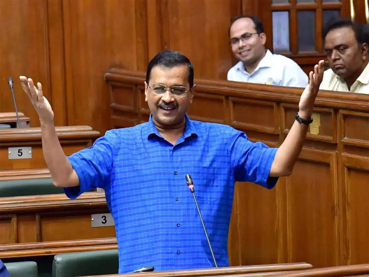 जन कल्याण योजनाओं के लिए केंद्र साध रहा है निशाना: अरविंद केजरीवाल ने किया विधानसभा में दावा