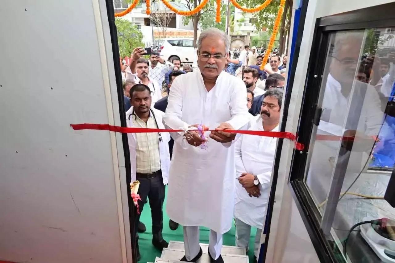 छत्तीसगढ़: CM भूपेश बघेल ने वैशाली नगर विधानसभा क्षेत्र को चार मोबाइल मेडिकल यूनिट की दी सौगात