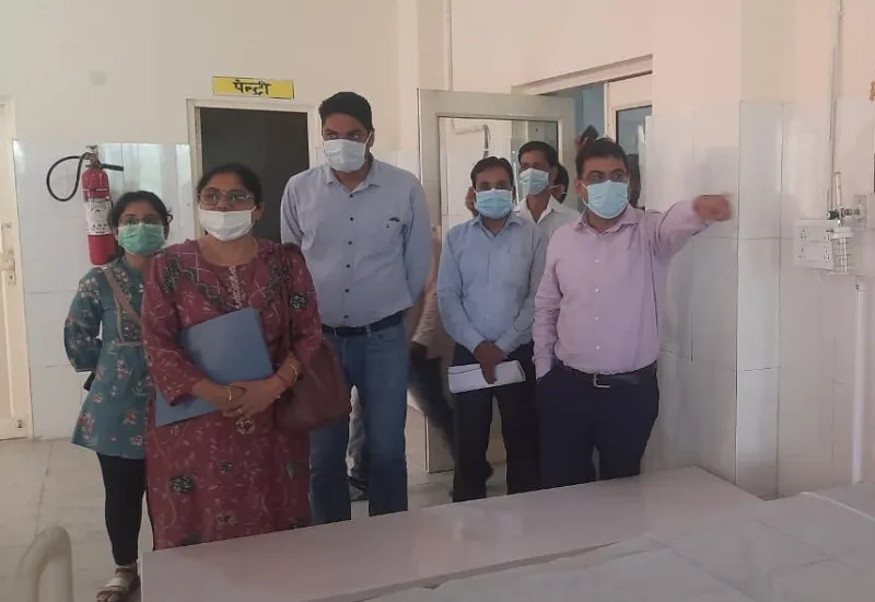 मुरादाबाद : कोरोना से निपटने के लिए की गई मॉकड्रिल, परखी इलाज की तैयारियां