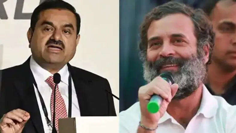 अडानी का इतनी शिद्दत से बचाव क्यों कर रही भाजपा? , राहुल ने फिर उठाया सवाल 