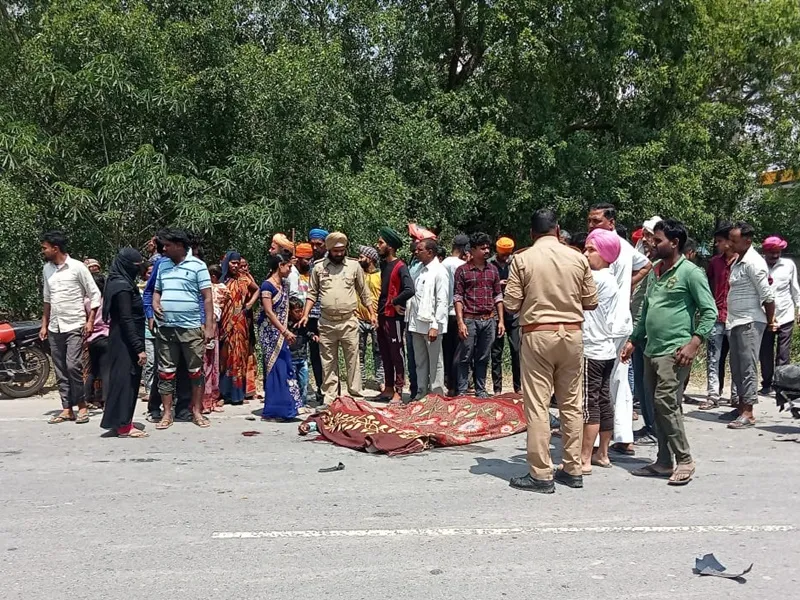 बहराइच में दर्दनाक हादसा: ट्रक की टक्कर से बाइक सवार दो युवकों की मौत, चालक फरार