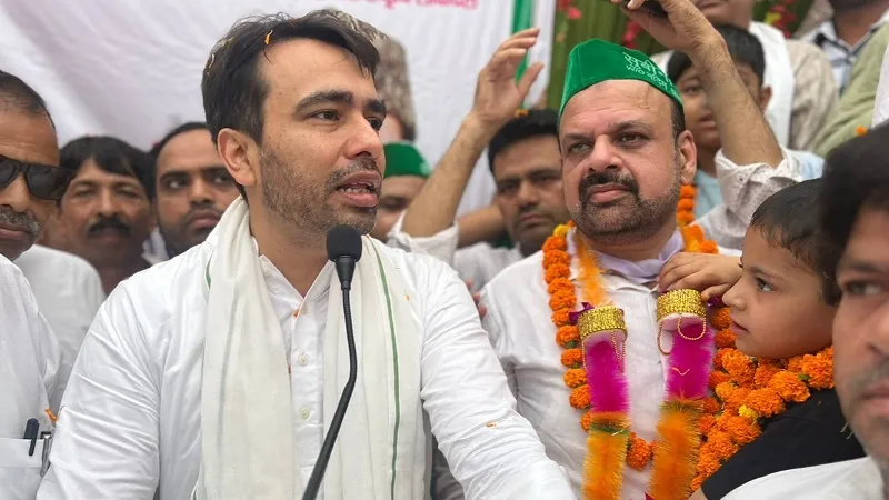 अमरोहा: जयंत चौधरी ने भाजपा पर कसा तंज, बोले- लोगों को लड़ाकर हासिल की सत्ता 