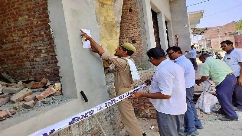  मुरादाबाद : एमडीए की प्रवर्तन टीम ने सील किया अवैध निर्माण, कार्रवाई से हड़कंप